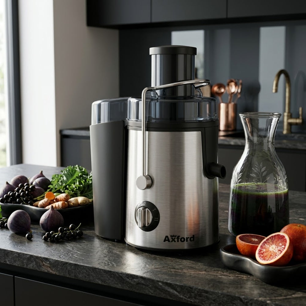 Axford Stainless Steel Electric Fruit & Vegetable Juicer Extractor