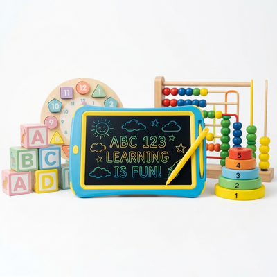 Kids Learning & Writing