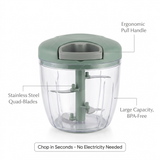 Manual Pull String Food Chopper - String Vegetable Chopper (Dori Wala Chopper)