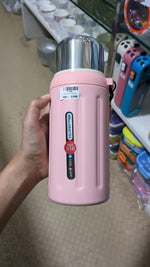 Premium Pink Thermal Insulated Vacuum Flask Water Bottle