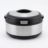 Stainless Steel & Matte Black Insulated Hotpot / Casserole (Model NO-344)