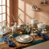 Luxury Bone China Crockery Dinner Set (Complete Tableware Set)
