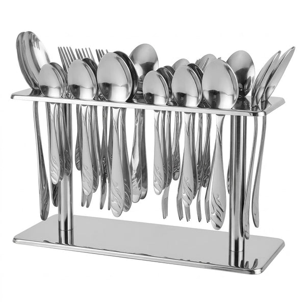 Stainless Steel Spoon Stand / Cutlery Holder Set