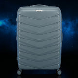 3 pieces set Roncato Grey Hard Shell Trolley Suitcase / Luggage Bag